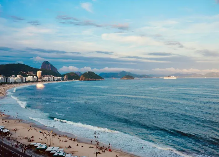 Flat - Melhor Localizacao Em Copacabana Com Vista Para O Cristo E Estacionamento