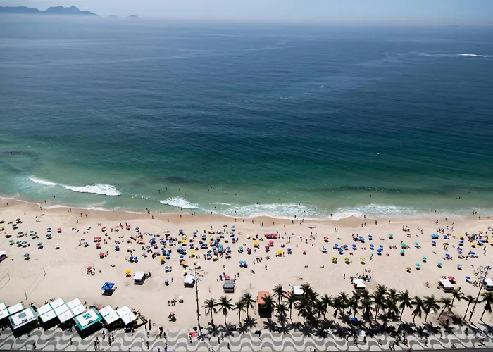 Flat - Melhor Localizacao Em Copacabana Com Vista Para O Cristo E Estacionamento