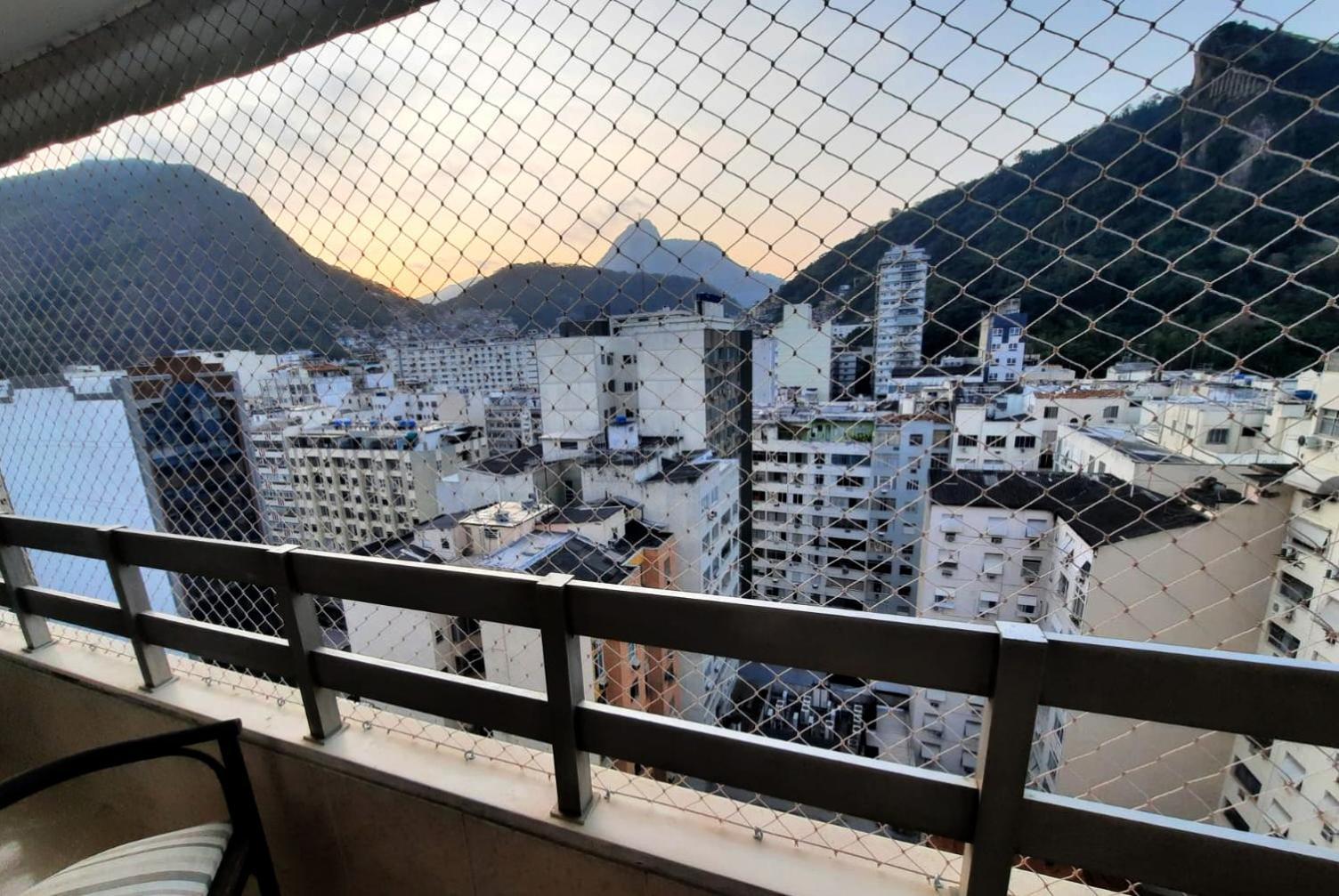 Apartment Flat - Localizacao Em Copacabana Com Vista O Cristo E Estacionamento