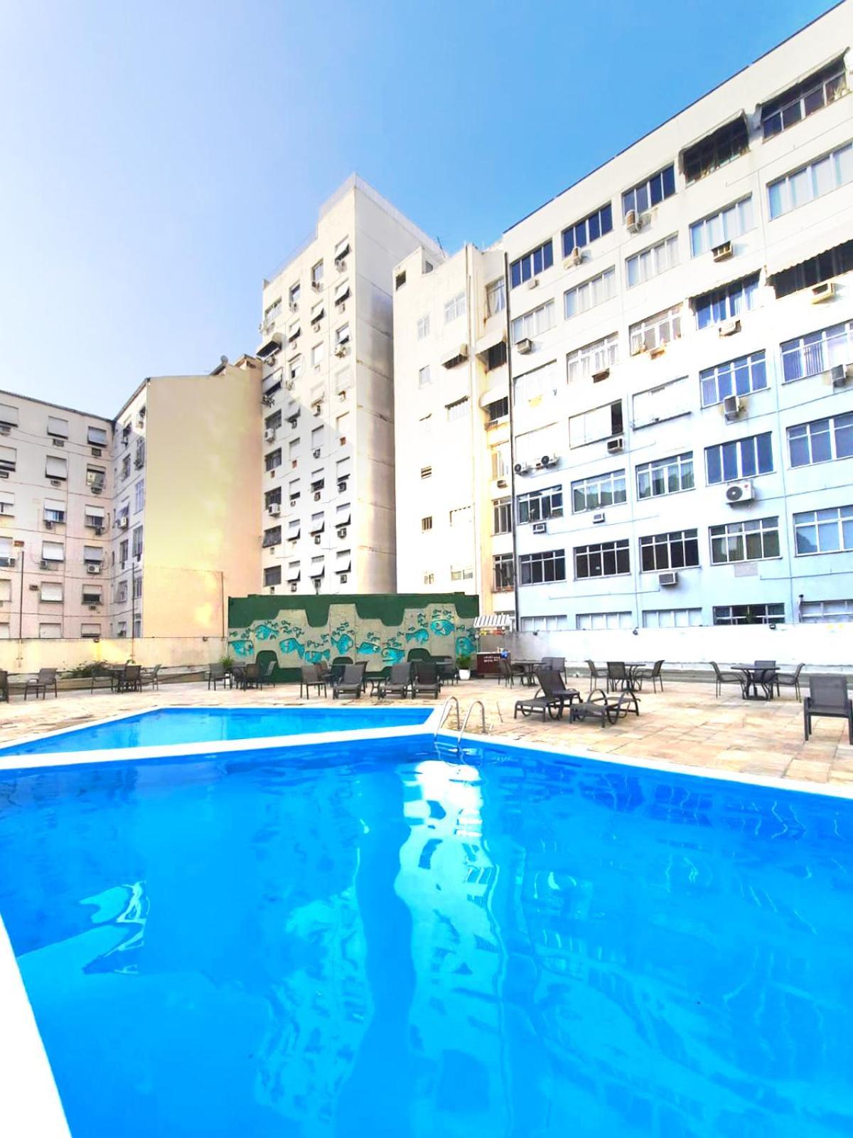 Apartment Flat - Localizacao Em Copacabana Com Vista O Cristo E Estacionamento