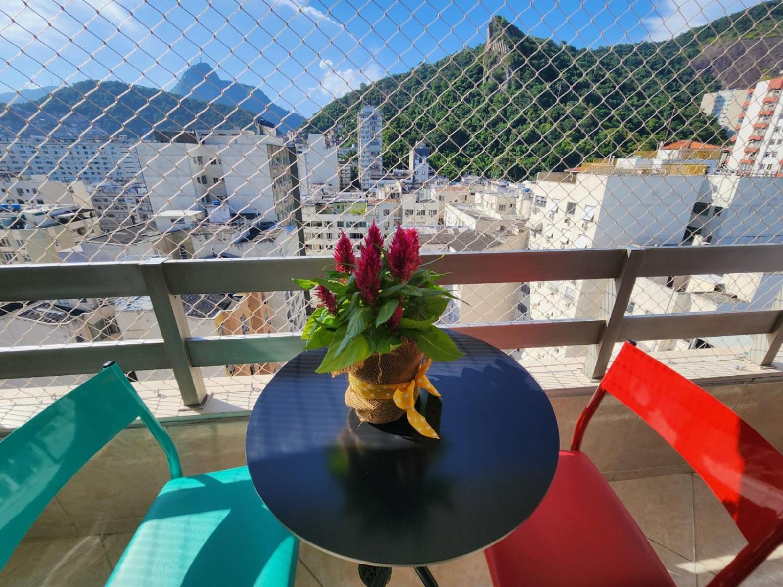 Flat - Localizacao Em Copacabana Com Vista O Cristo E Estacionamento *